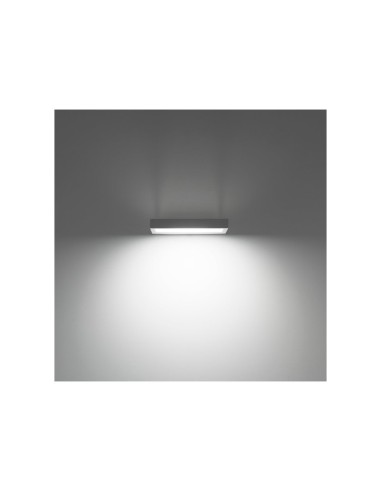 LAMPADA A PARETE/SOFFITTO STILNOVO TABLET SINGLE L16 BIANCO