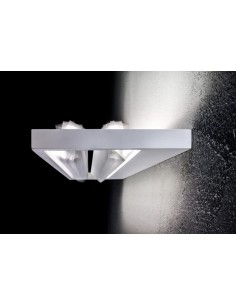 LAMPADA A PARETE/SOFFITTO STILNOVO TABLET DOUBLE L36 BIANCO