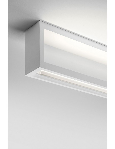 LAMPADA A PARETE/SOFFITTO STILNOVO TABLET CEILING BIANCO