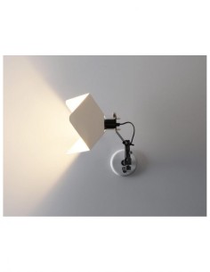 LAMPADA A PARETE/SOFFITTO STILNOVO TRIEDO WALL BIANCO