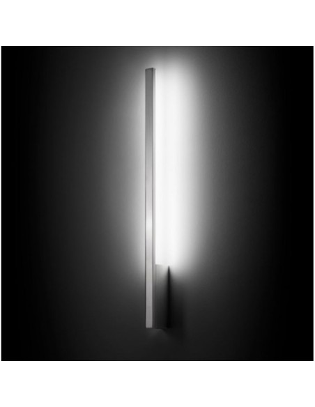LAMPADA A PARETE STILNOVO XILEMA WALL L79 ALLUMINIO LUCIDO