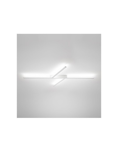 LAMPADA A PARETE/SOFFITTO STILNOVO XILEMA L160 BIANCO