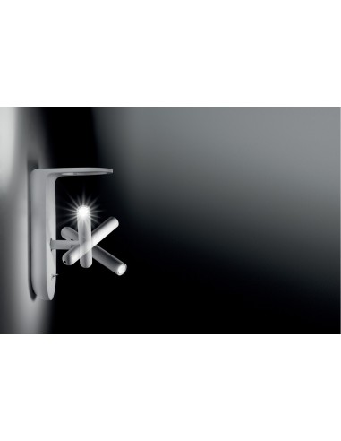 LAMPADA A PARETE STILNOVO 2NIGHTS CON FILTRI LUCE INCLUSI BIANCO / BIANCO