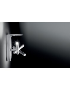 LAMPADA A PARETE STILNOVO 2NIGHTS CON FILTRI LUCE INCLUSI NERO / NERO 2