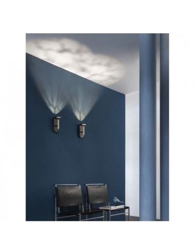 LAMPADA A PARETE STILNOVO 2NIGHTS CON FILTRI LUCE INCLUSI NERO / NERO