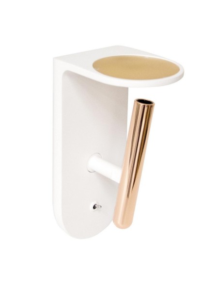 LAMPADA A PARETE STILNOVO 2NIGHTS SWITCH CON FILTRI LUCE INCLUSI BIANCO / ORO ROSA