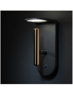 LAMPADA A PARETE STILNOVO 2NIGHTS SWITCH CON FILTRI LUCE INCLUSI NERO / ORO