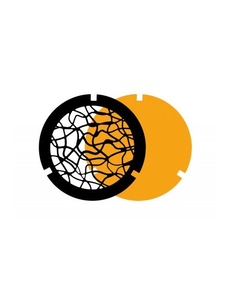 STILNOVO 2NIGHTS FILTRI OPZIONALI "FIRE" NERO