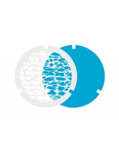 STILNOVO 2NIGHTS FILTRI OPZIONALI "WATER" BIANCO