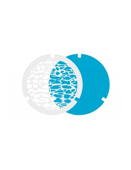 STILNOVO 2NIGHTS FILTRI OPZIONALI "WATER" BIANCO