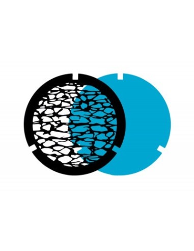 STILNOVO 2NIGHTS FILTRI OPZIONALI "WATER" NERO