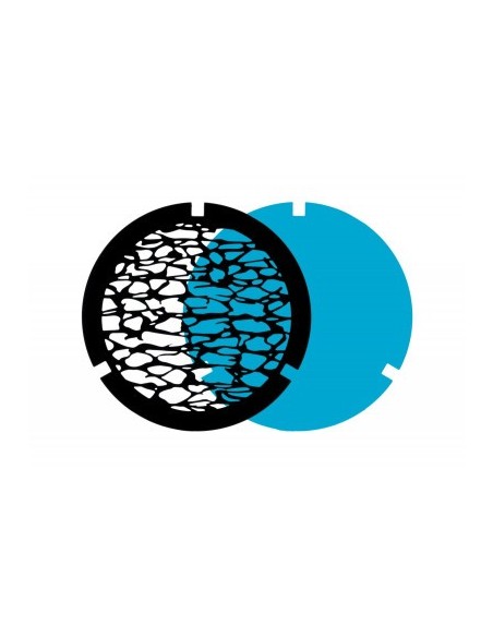 STILNOVO 2NIGHTS FILTRI OPZIONALI "WATER" NERO