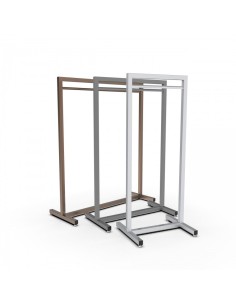 STENDER IN TUBO 40x40 L1200 H1500 CON PIEDINI