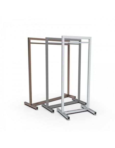 STENDER IN TUBO 40x40 L1200 H1500 CON PIEDINI