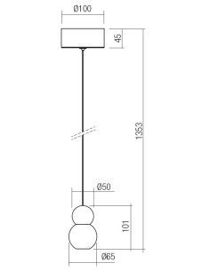 LAMPADA A SOSPENSIONE AOBA 2