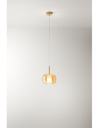 RAIN SOSPENSIONE ORO SPECCHIATO, VETRO BOROSILICATO