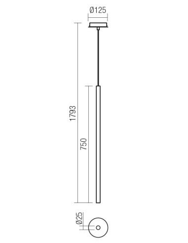 LAMPADA A SOSPENSIONE KANJI