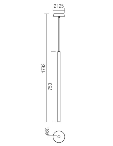 LAMPADA A SOSPENSIONE KANJI