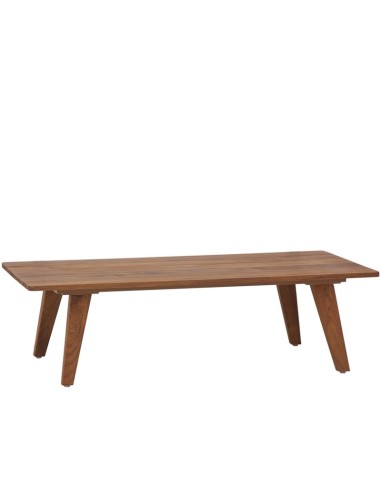 TAVOLINO STRUTTURA TEAK, PIANO IN TEAK