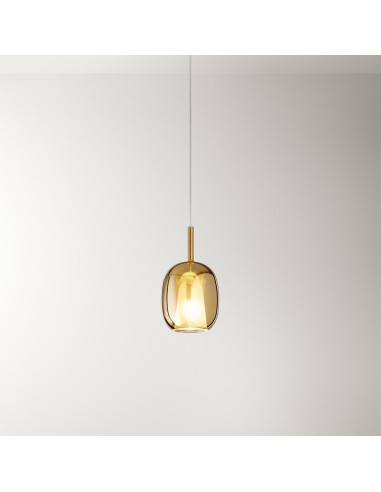 RAIN SOSPENSIONE ORO SPECCHIATO, VETRO BOROSILICATO