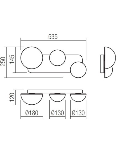 LAMPADA APPLQUE LUMIEN