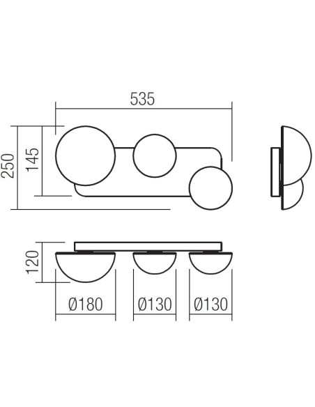 LAMPADA APPLQUE LUMIEN