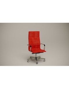 ARGENTA SEMI-DIREZIONALE ALTA TAPPEZZATA PELLE ROSSA