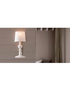 ALI E BABA APPLIQUE IN CERAMINA BIANCO LUCIDO