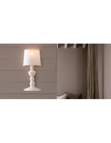 ALI E BABA APPLIQUE IN CERAMINA BIANCO LUCIDO