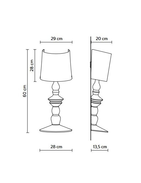 ALI E BABA APPLIQUE IN CERAMINA BIANCO LUCIDO