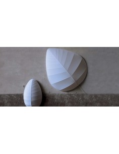 EDEN ADAMO APPLIQUE E27 IN METALLO E LYCRA BIANCO 2