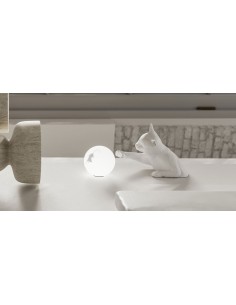 MAOO LAMPADA DA TAVOLO BIANCO OPACO