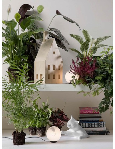 MAOO LAMPADA DA TAVOLO BIANCO OPACO