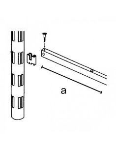 TRAVERSA COLLEGAMENTO PER PANNELLO DA 90 O 120 cm 2