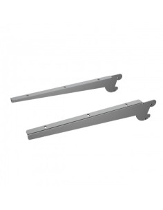 COPPIA REGGIMENSOLA RIPIANO MONTATE PASSO 50 mm DIRITTA/INCLINATA