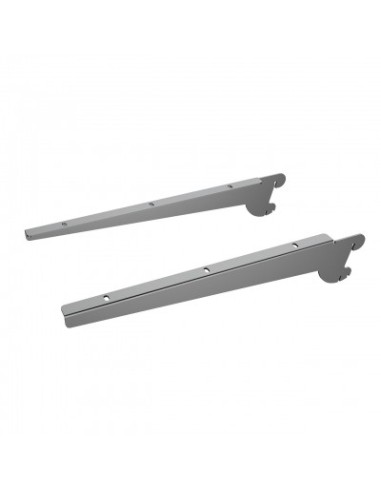 COPPIA REGGIMENSOLA RIPIANO MONTATE PASSO 50 mm DIRITTA/INCLINATA