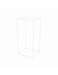CUBO METALLO STRUTTURA ESPOSITORE ARREDO h 90 cm