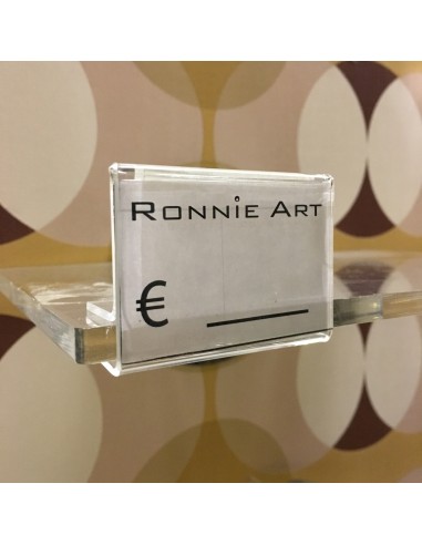 PORTACARTELLO SEGNAPREZZI PER RIPIANO ESPOSITORE