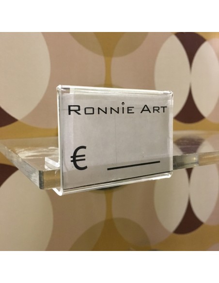 PORTACARTELLO SEGNAPREZZI PER RIPIANO ESPOSITORE