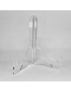 CAVALLETTO H 10-15-20 cm ACRILICO TRASPARENTE