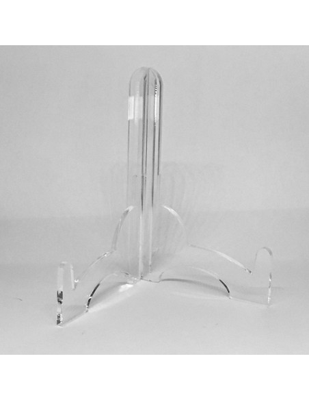 CAVALLETTO H 10-15-20 cm ACRILICO TRASPARENTE