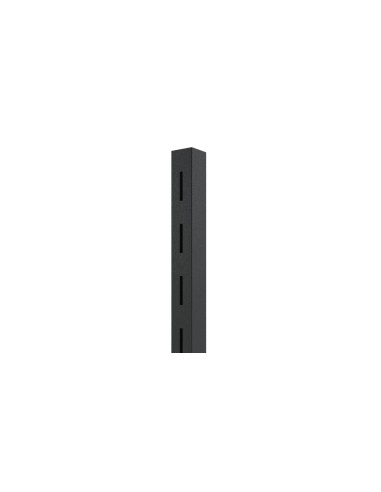 TUBO QUADRATO CAVETTATO CREMAGLIERATO 25x25 mm