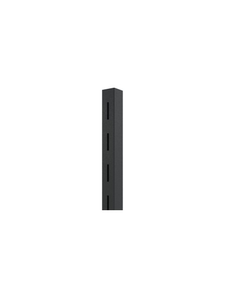 TUBO QUADRATO CAVETTATO CREMAGLIERATO 25x25 mm
