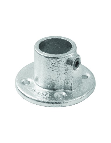 FLANGIA CIRCOLARE X TUBO DIAM. 28-35 MM ZINCATO