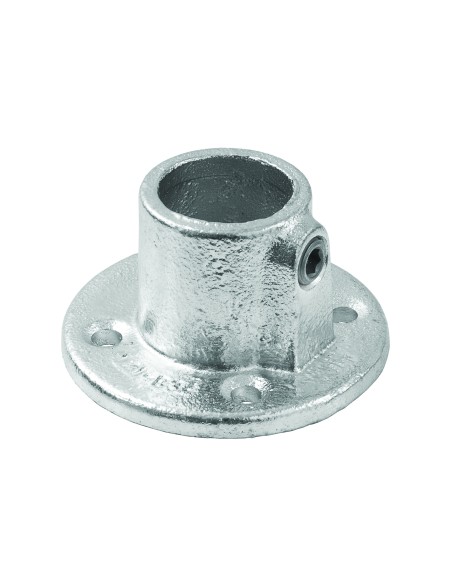 FLANGIA CIRCOLARE X TUBO DIAM. 28-35 MM ZINCATO