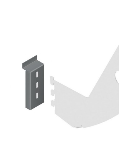 ADATTATORE SISTEMA CREMAGLIERA SU PANNELLO DOGATO