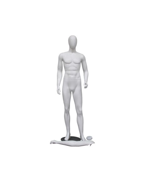 MANICHINO UOMO T UOVO 4 POSIZIONI BIANCO