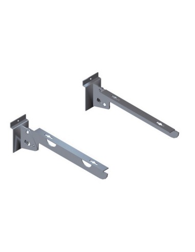 COPPIA STAFFE L.29 cm DIRITTE O INCLINABILI