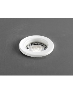 FARETTO DA INCASSO GU10 MAX 50W ACCIAIO SPAZZOLATO