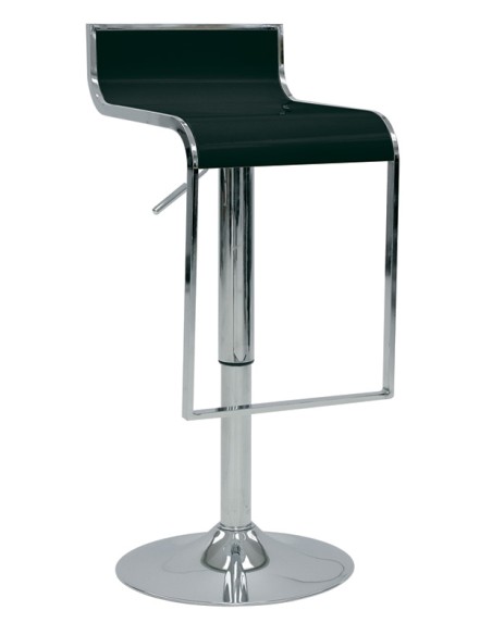 SGABELLO C/SEDUTA ABS NERO BIANCO